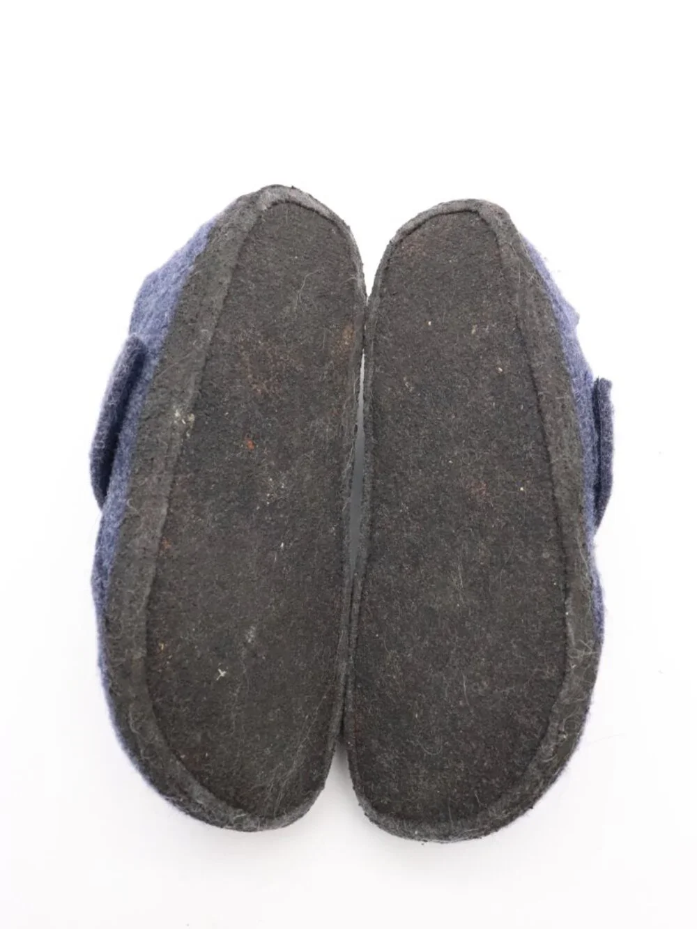 Birkenstock Zermatt HL Kids US 2 EU 33 Fit Blue Wool Felt Slippers Shoes